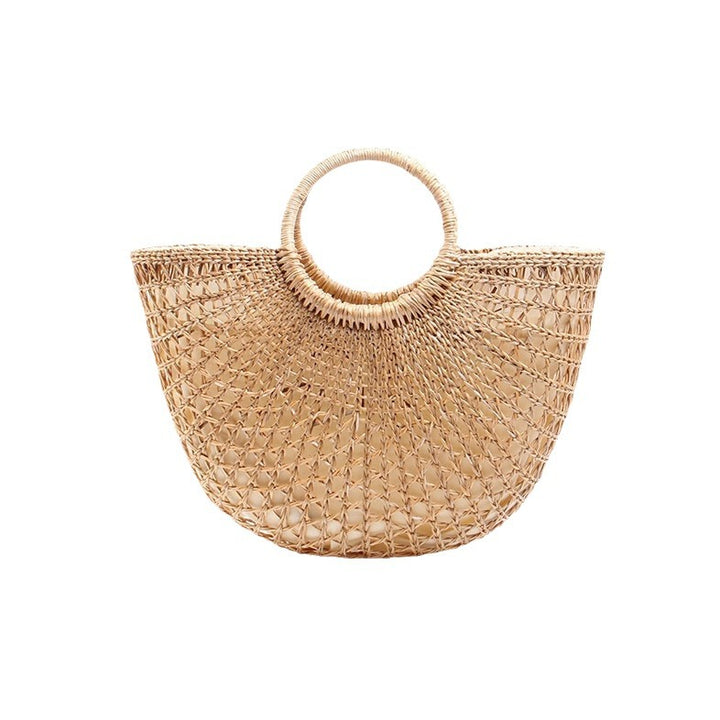 Elegant Handmade Basket Bag Skanto
