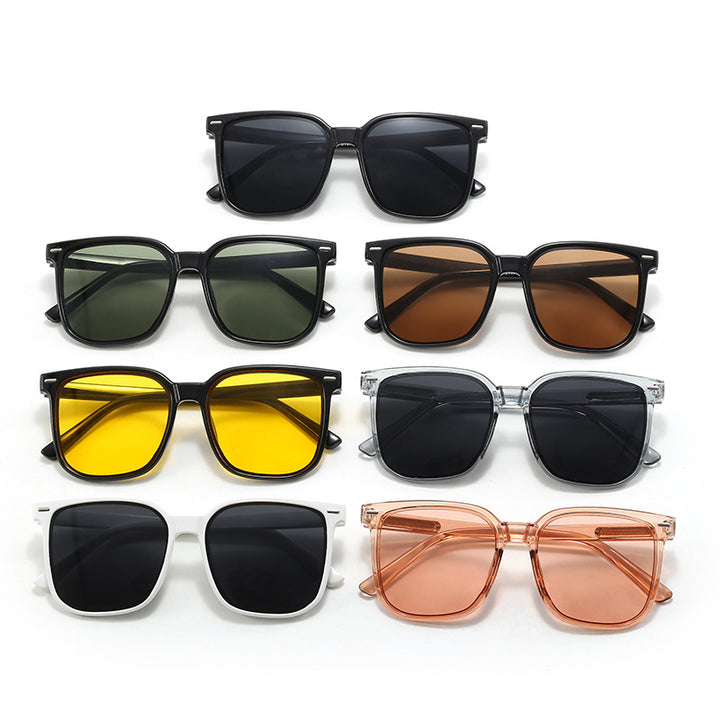Dame kvadratisk solbrille med moderne design Skanto
