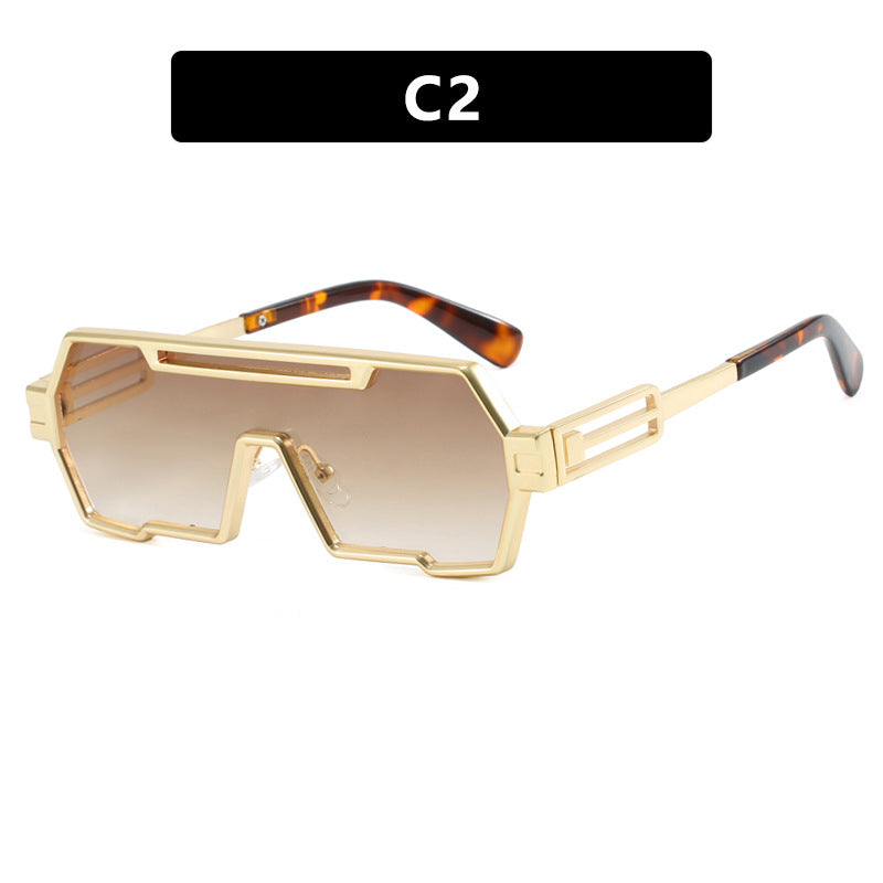 Women's futuristic sunglasses in striking hexagonal design Skanto