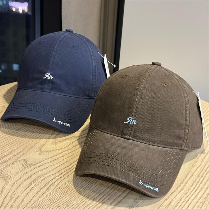 Herre Justerbar Bomull Baseball Caps Skanto