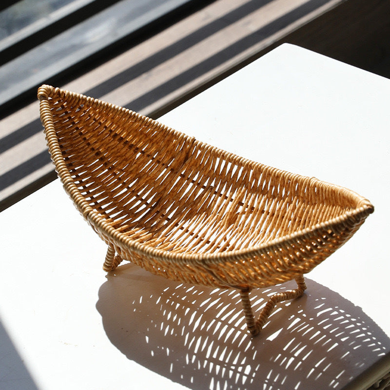 Unisex Uvanlig Rattan Fruktskål Skanto