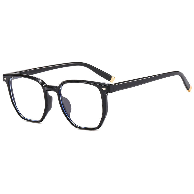 Dame moteriktig transparent solbrille i elegant hexagon-design Skanto