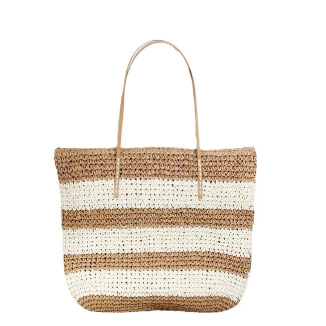 Large Rattan Tote Bag with Sturdy Handles Skanto