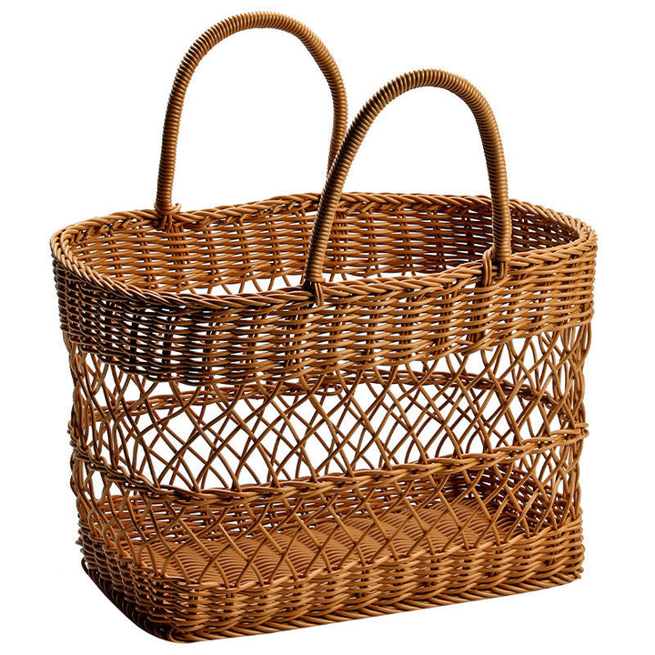 Håndlagd Vevd Marked Tote Skanto