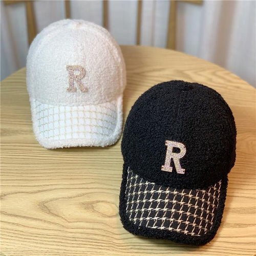 Kvinne Fuzzy Teksturert Baseball Cap Skanto
