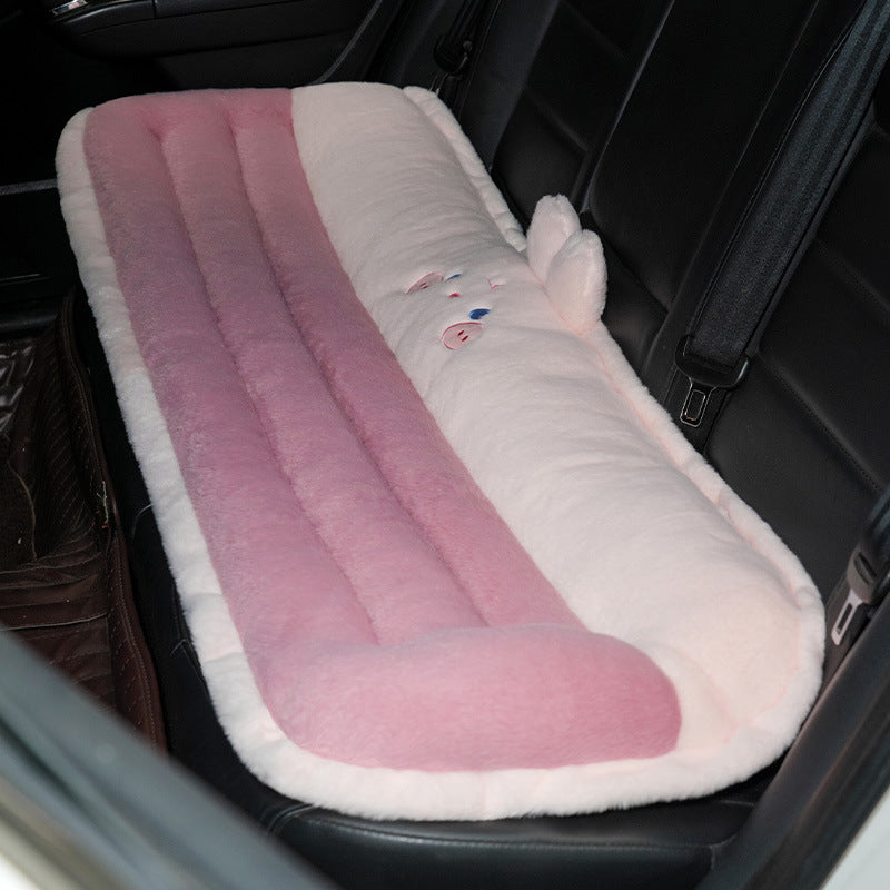 Plush sittepute med dyremønster Skanto
