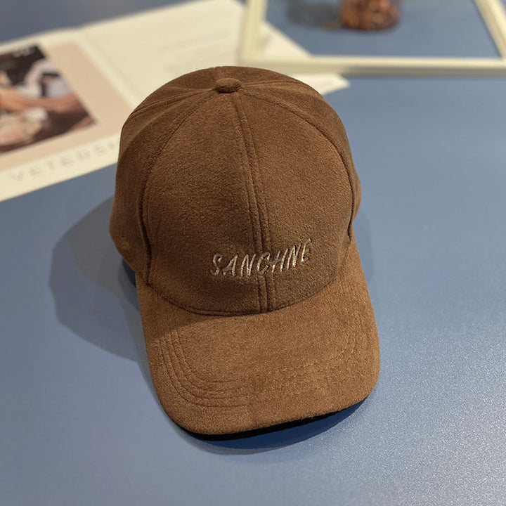 Kvinnes Brodert Ull Baseballcap Skanto