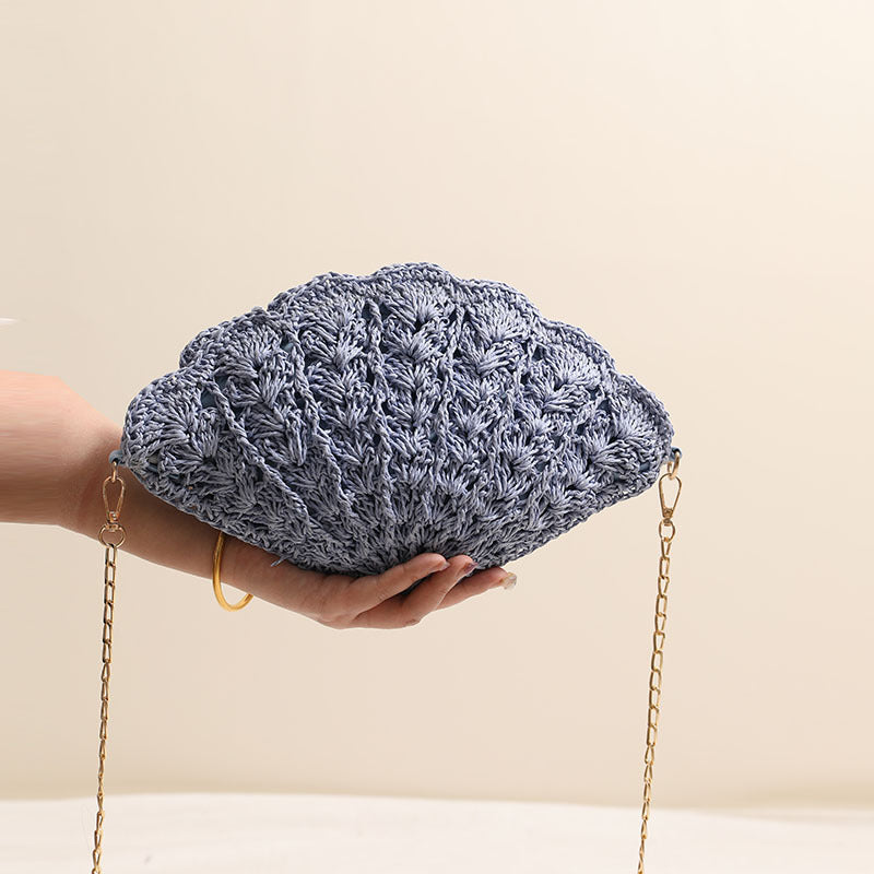 Elegant Shell Design Clutch Bag Skanto