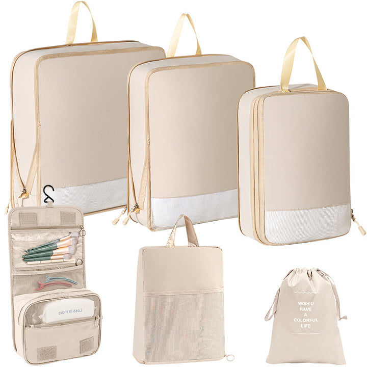 Travel bag set with versatile compartments and pockets Skanto
