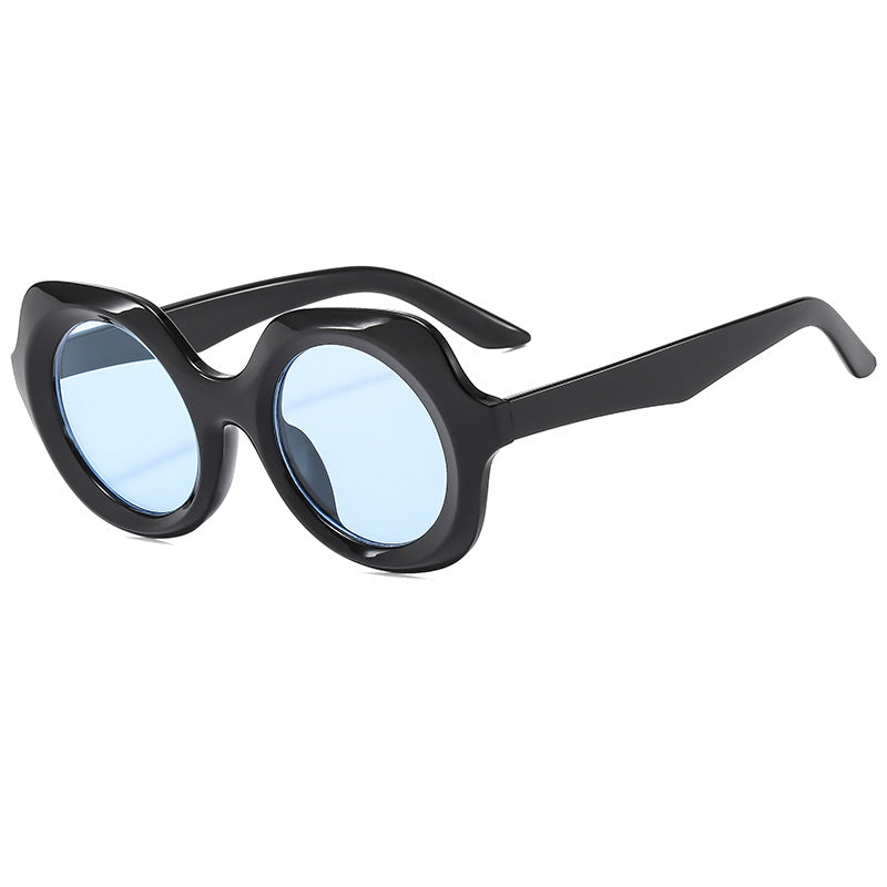 Dame Designer-solbrille med ekstravagant skilpaddeskall-ramme Skanto