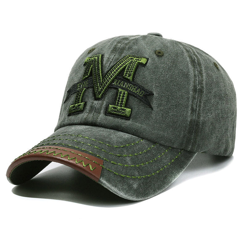 Herre Slitt Lapp Baseball Cap Skanto