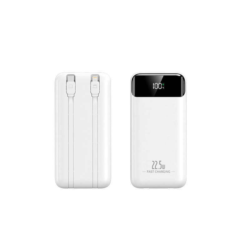 Powerbank med hurtigladingsfunksjon og digital effektindikator Skanto