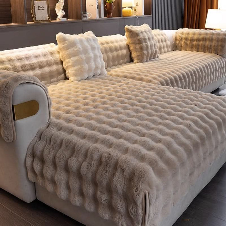 Skanto | CouchShield Elegance – Ikke-glidende sofa beskyttelse for kjæledyr, barn & daglig bruk