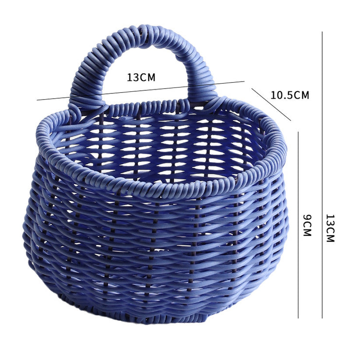 Unisex Praktisk oppbevaringskurv med rundt design Skanto