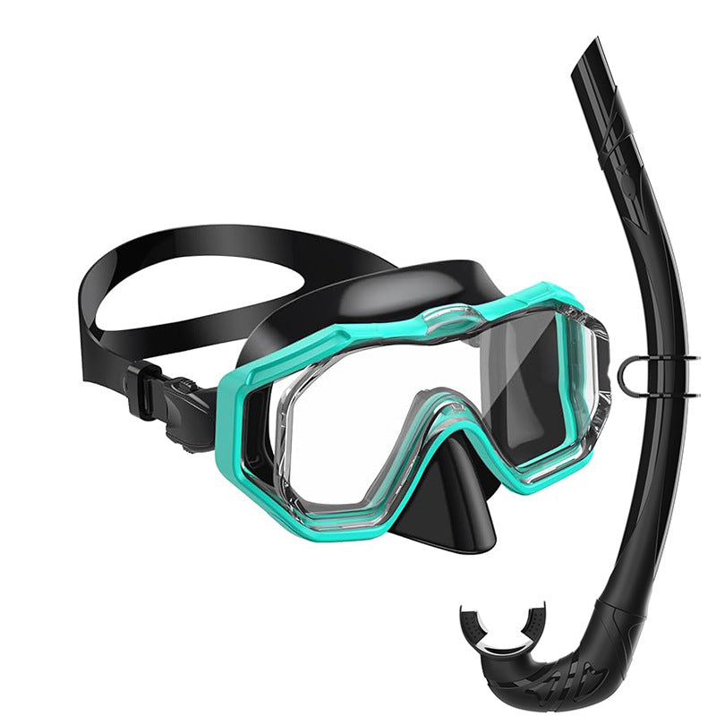 Tauchausrüstningssett med ergonomisk dykkermaske og fleksibel snorkel Skanto