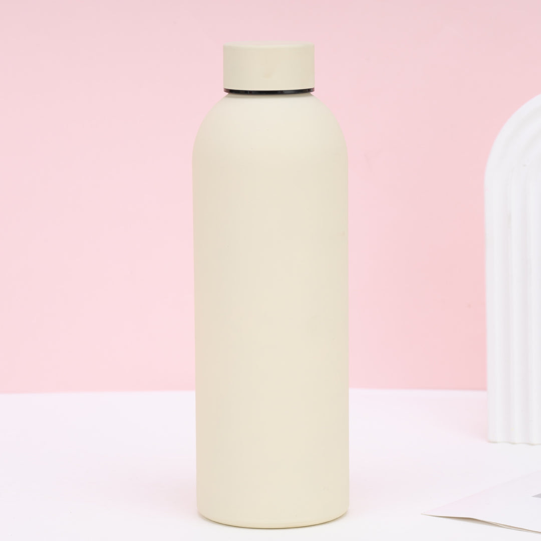 Unisex nan vakuumisolert rustfritt stål drikkeflaske med myk berøringsoverflate og lekkasjesikker skrulokk Skanto