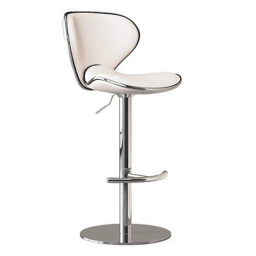 Høydejusterbar Cocktailhocker Med Ergonomisk Sitteflate Skanto