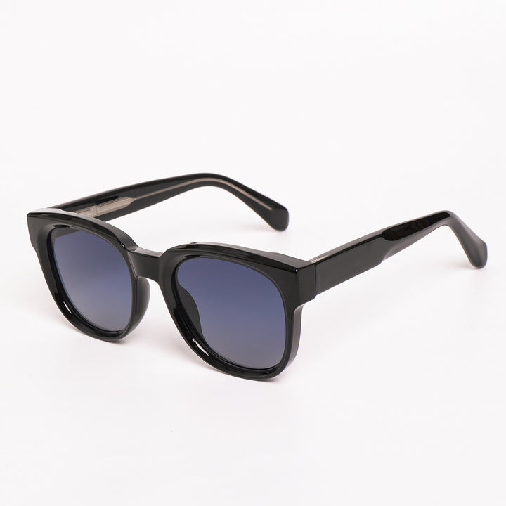 Dame moteriktig solbrille i elegant kvadrat-design med UV-beskyttelse Skanto