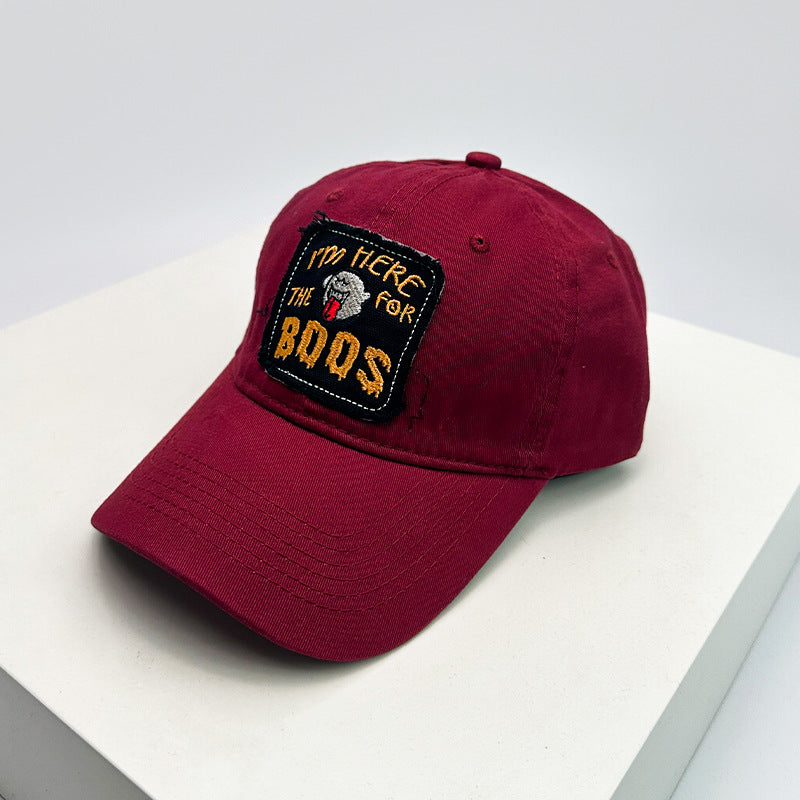 Herre Brodert Fritid Caps Skanto