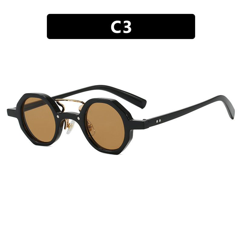Women's stylish sunglasses in unique octagonal design Skanto