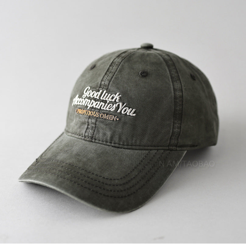 Men's Brodert Bomull Baseball Cap Skanto