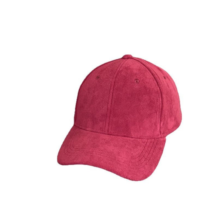 Herre Suede Tekstur Klassisk Caps Skanto
