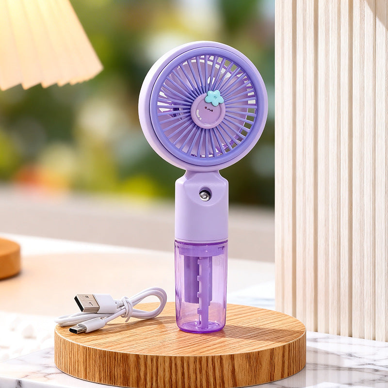 Damer Bærbar Sprayvifte med USB-tilkobling og innovativt design Skanto