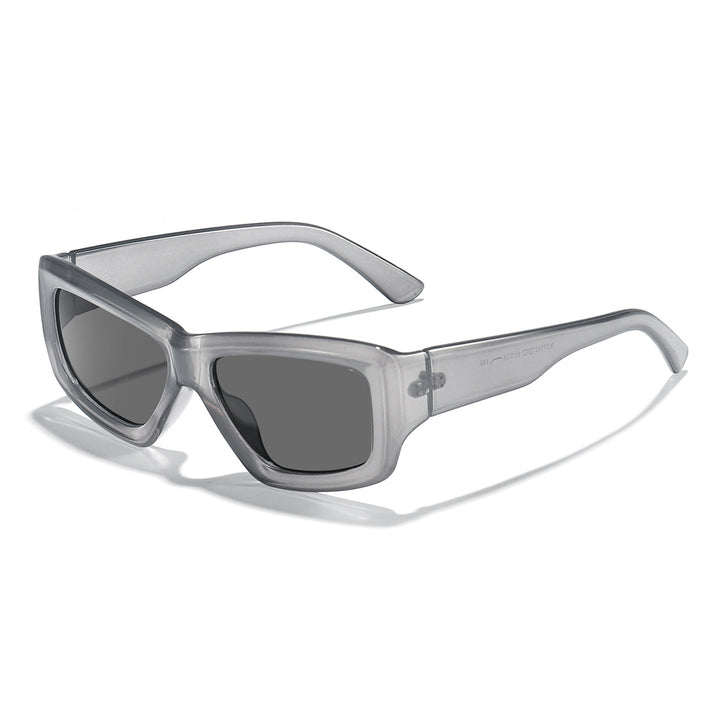 Dame moteriktig solbrille i unik ramme Skanto