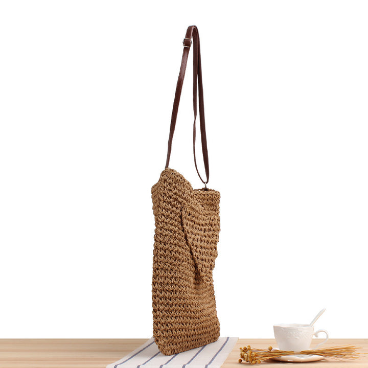 Handbag with modern macrame textures Skanto