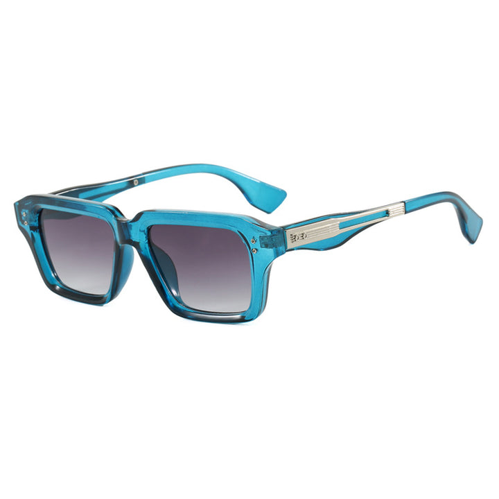 Women's Stylish Square Sunglasses with Luxurious Tortoiseshell Pattern and Durable Frame Skanto