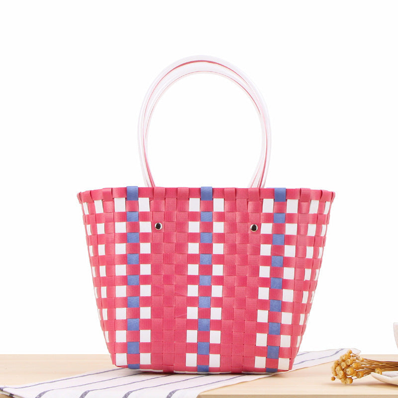 Basket with lively weave Skanto
