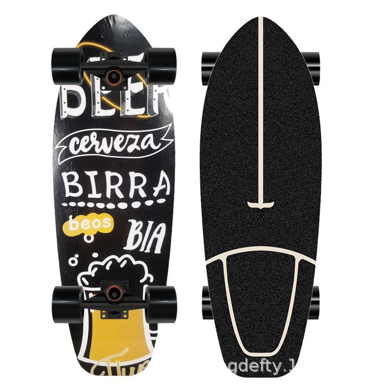 Kunstnerisk Løve Design Skateboard Skanto