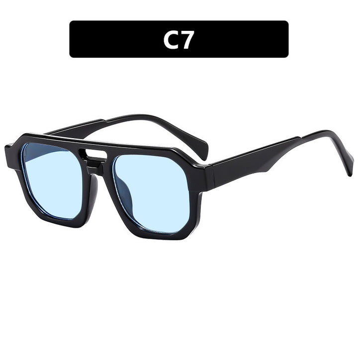 Women's stylish geometric sunglasses Skanto