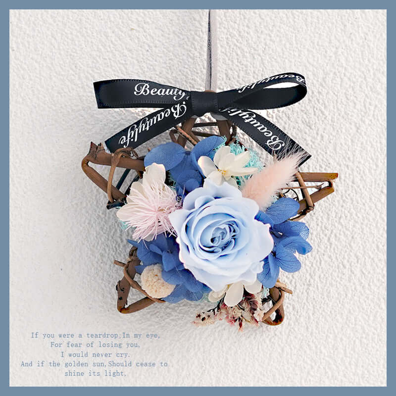 Norvo | Fargerike Beholdte Blomster DIY Sett for Kreative Bil Dekorasjoner