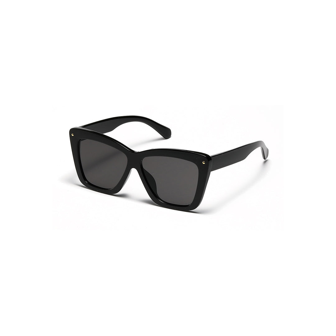 Dame geometrisk oversized solbrille Skanto