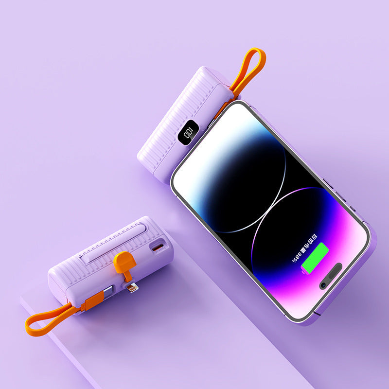 Kraftig powerbank med digital skjerm og innovativt design Skanto