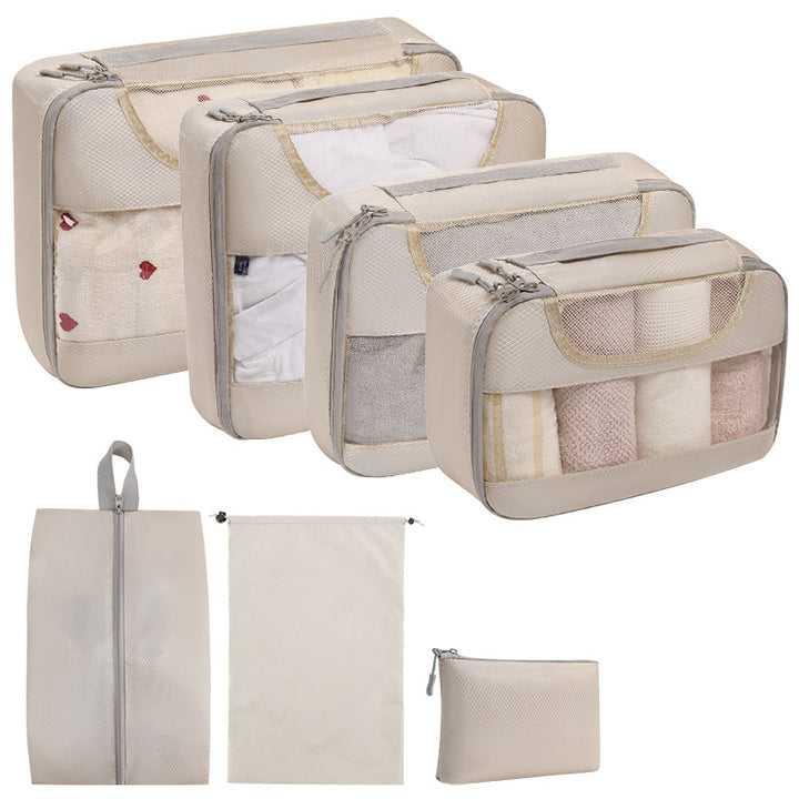 Multi-piece travel organizer set Skanto