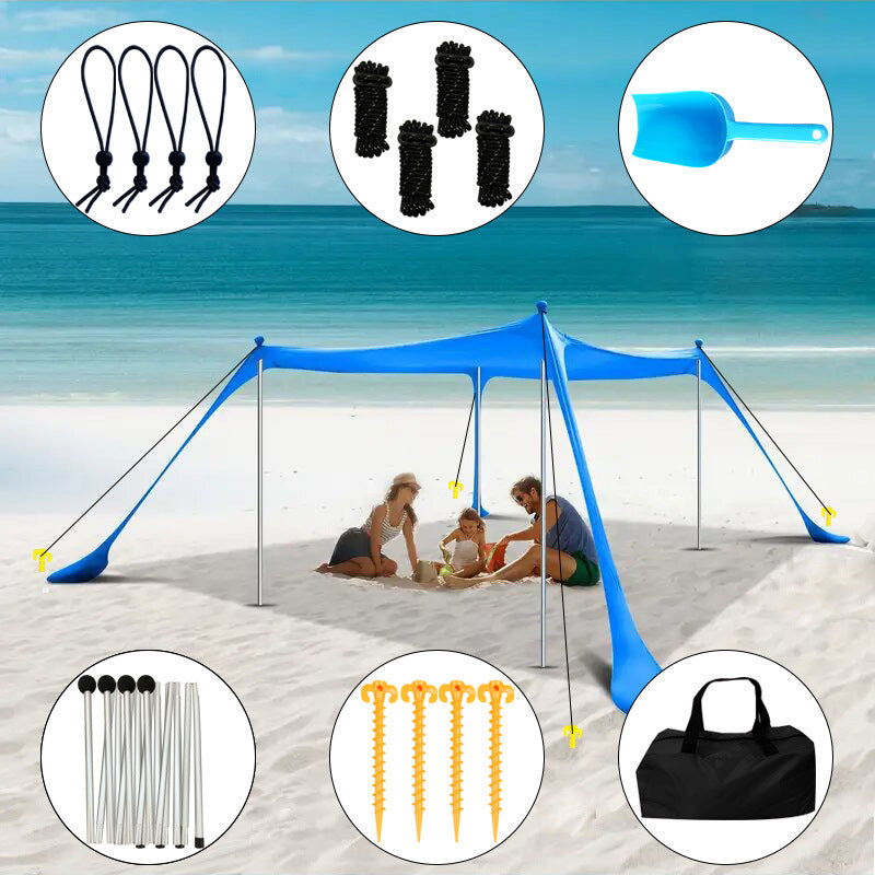 WoLightweight Sandproof Strandteppe Skanto