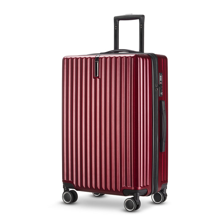 Unisex Hard Shell Spinner Trolley Koffert Skanto