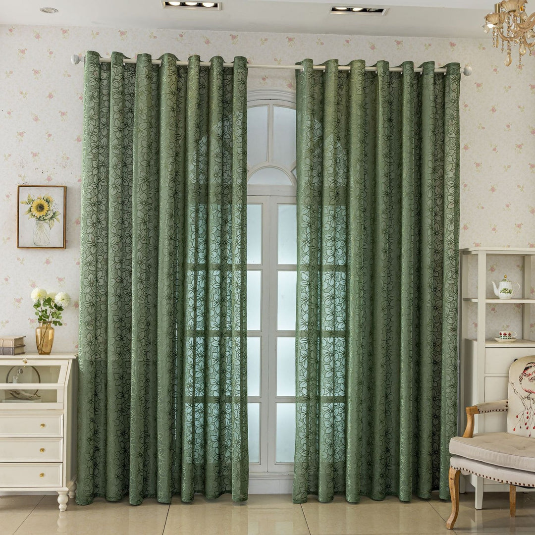 WoFloral Lace Curtain Skanto