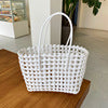 Stylish and Practical Woven Material Tote Bag Skanto