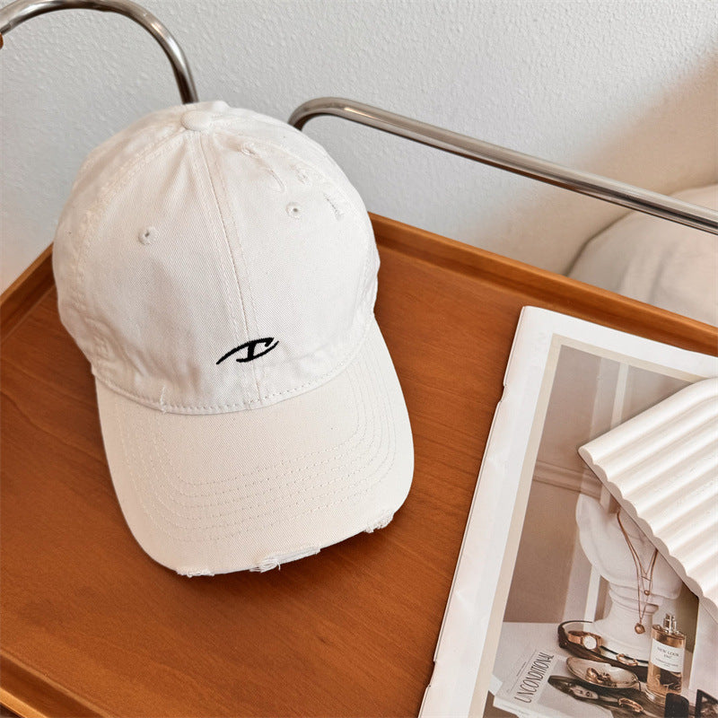 Herre Slitt Bomulls Baseball Caps Skanto