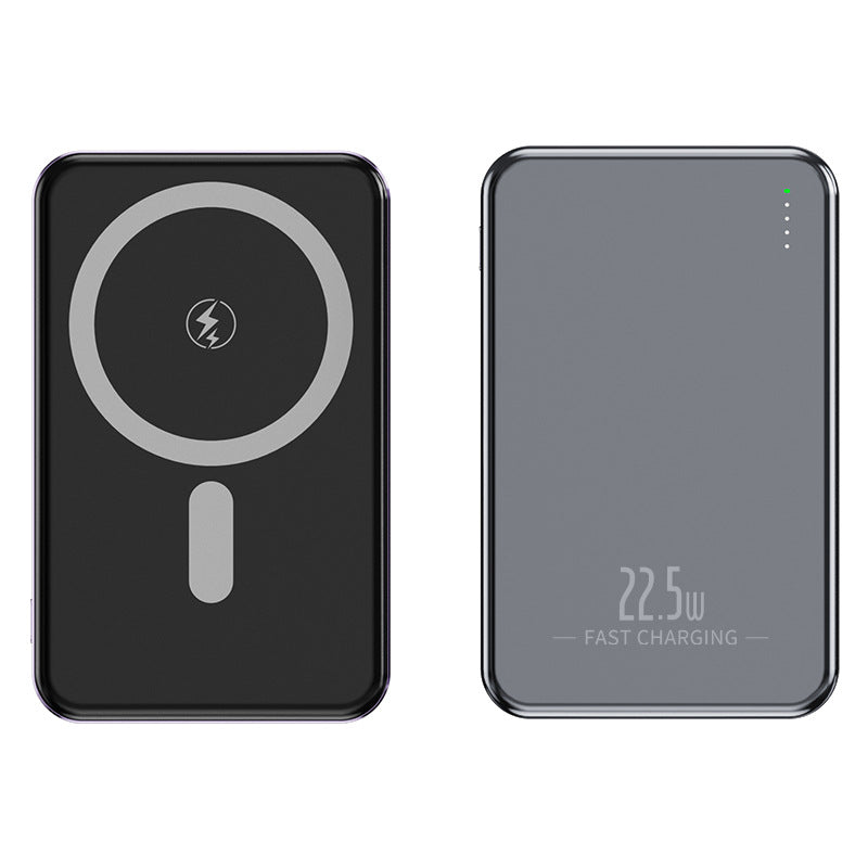 Magnetisk powerbank med hurtig Qi-ladeteknologi Skanto