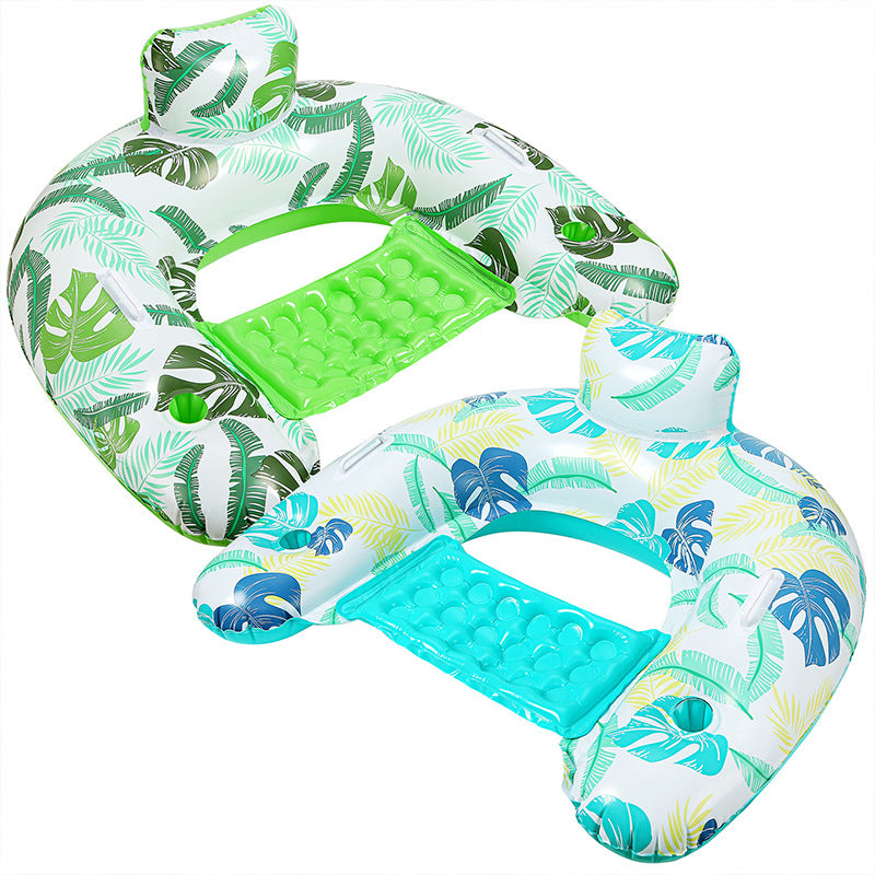 Kvinne Inflatable Avslapningsøy med Ergonomisk Hodepute Design Skanto