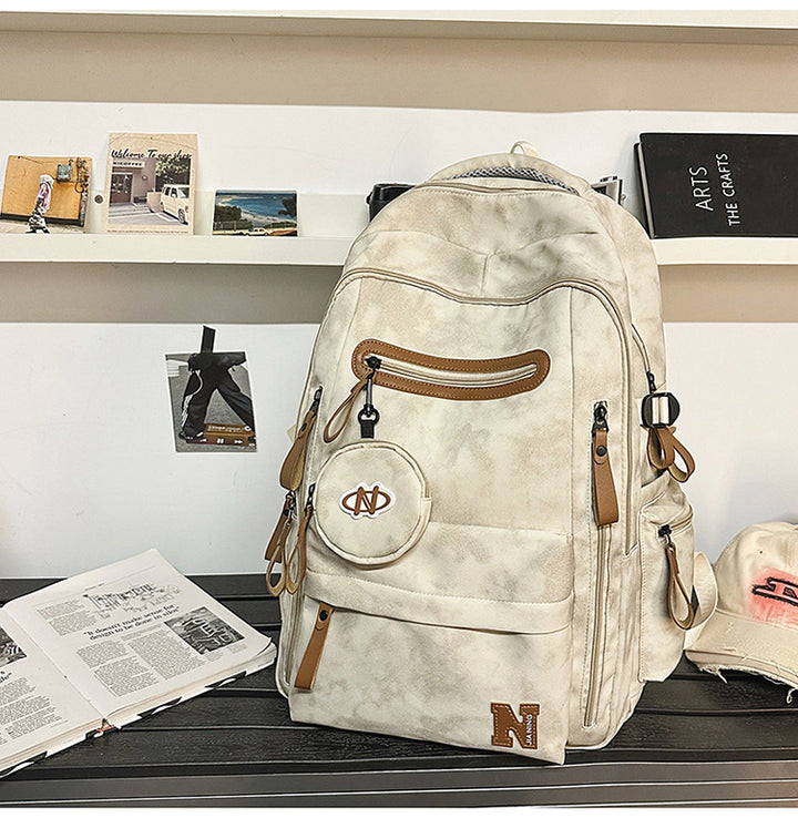 Multi-lomme ergonomisk reise skole ryggsekk