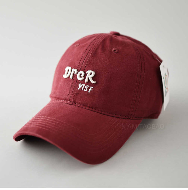 Unisex Justerbar Vintage Brodert Caps Skanto