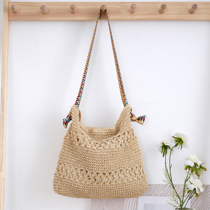 trendy makramee strandveske skanto