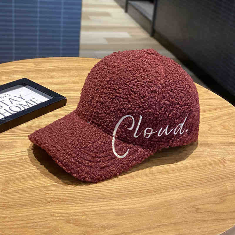 Kvinne Fluffy Teksturert Baseball Cap Skanto