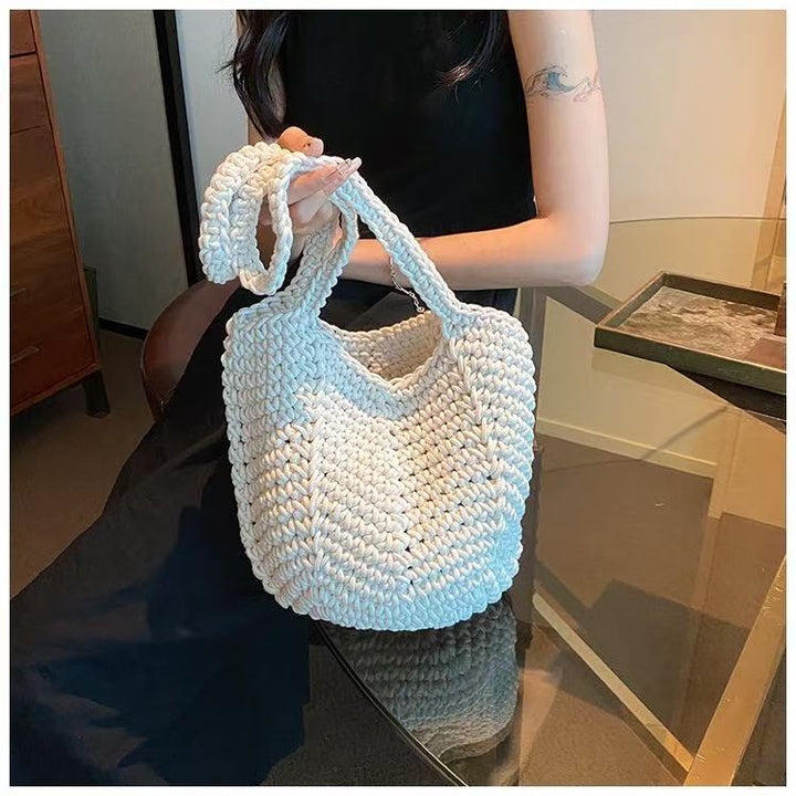 Stor, Håndvevd Tote Bag Skanto
