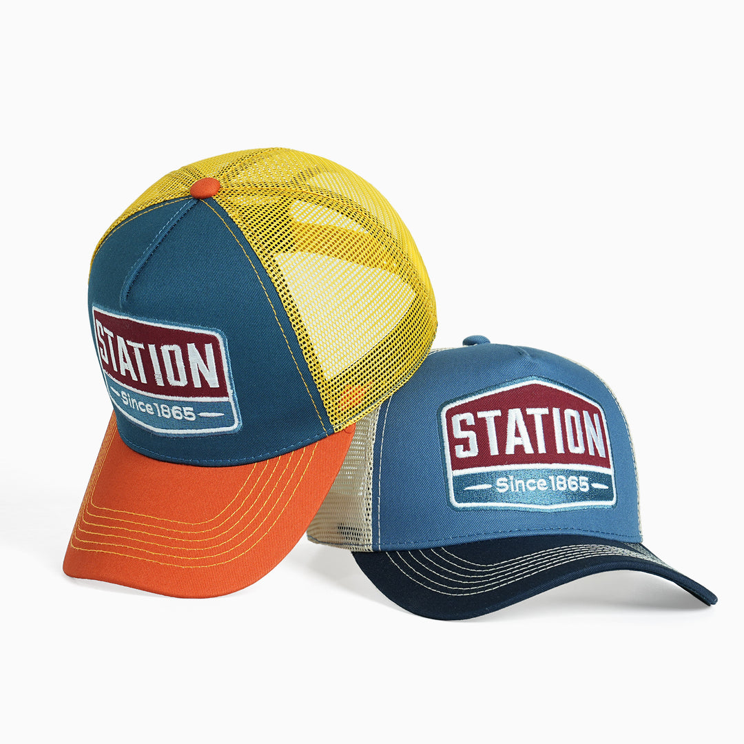 Damer Pustende Trucker Caps med Vintage-design Skanto
